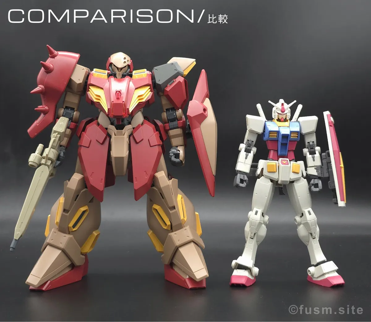 HG メッサーM01型 (ガウマン機) レビュー 比較 18