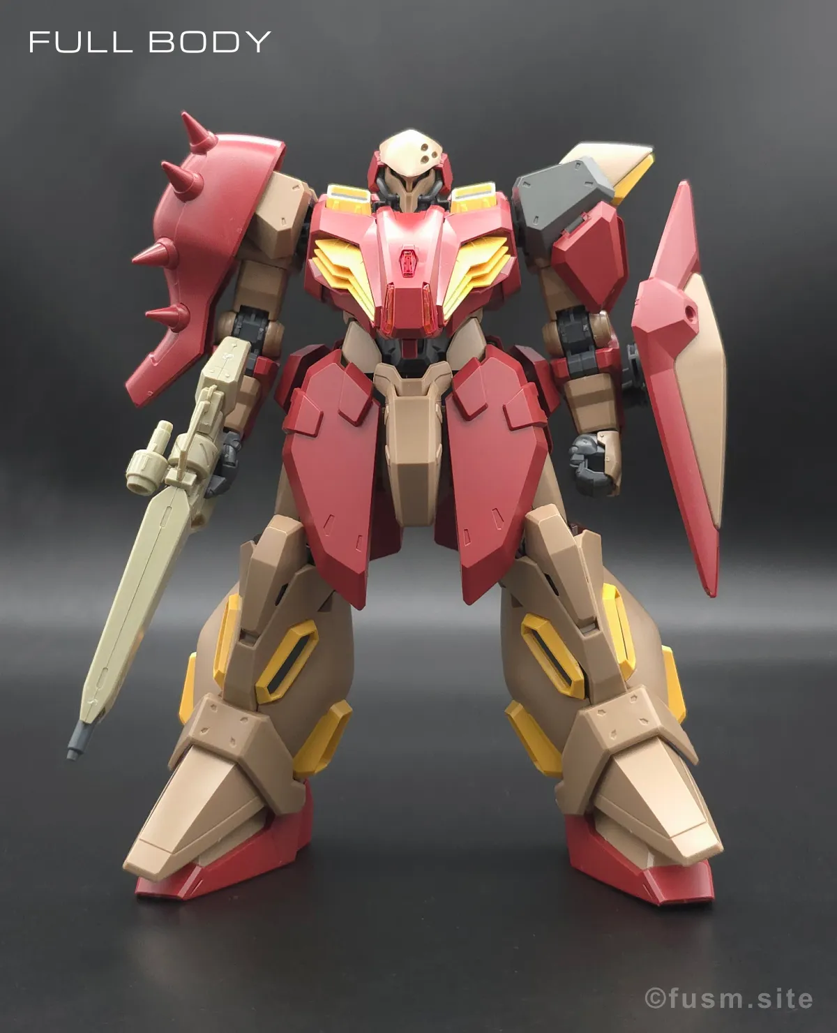 HG メッサーM01型 (ガウマン機) レビュー 多角的に見た全体の外観・素組み 01