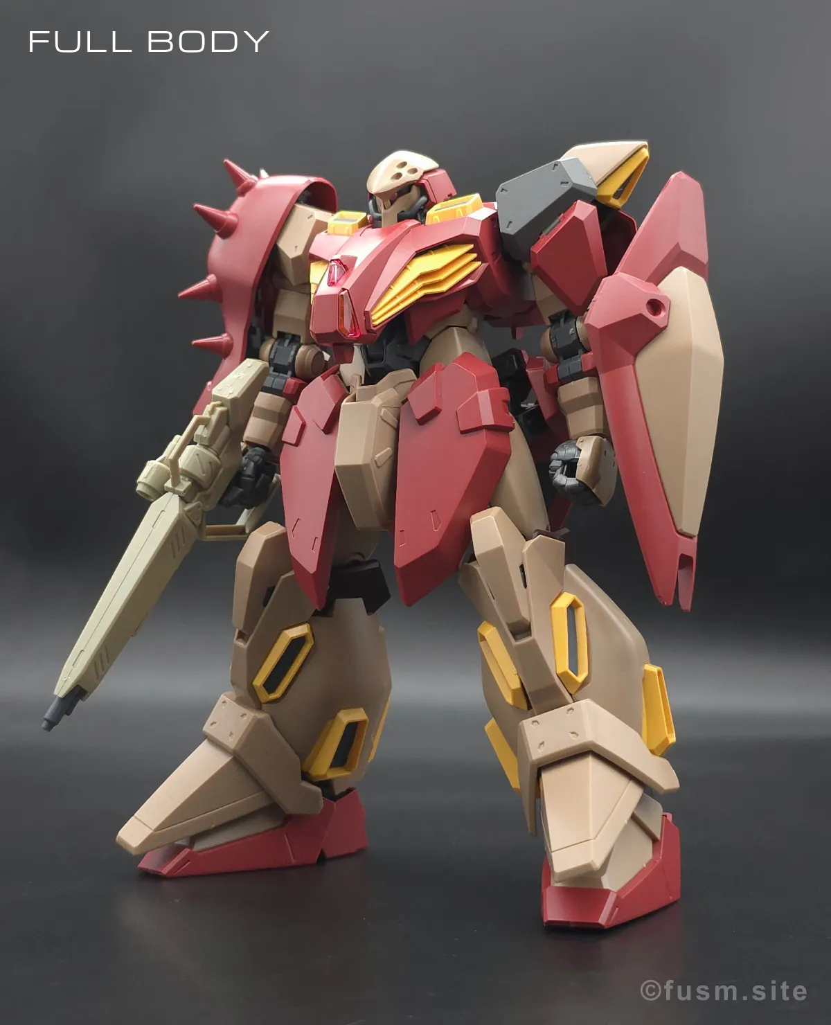 HG メッサーM01型 (ガウマン機) レビュー 多角的に見た全体の外観・素組み 02