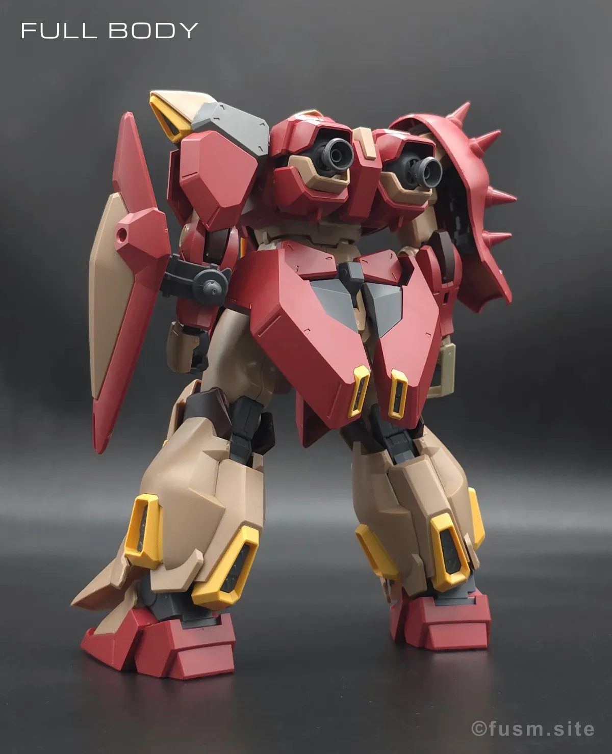 HG メッサーM01型 (ガウマン機) レビュー 多角的に見た全体の外観・素組み 03