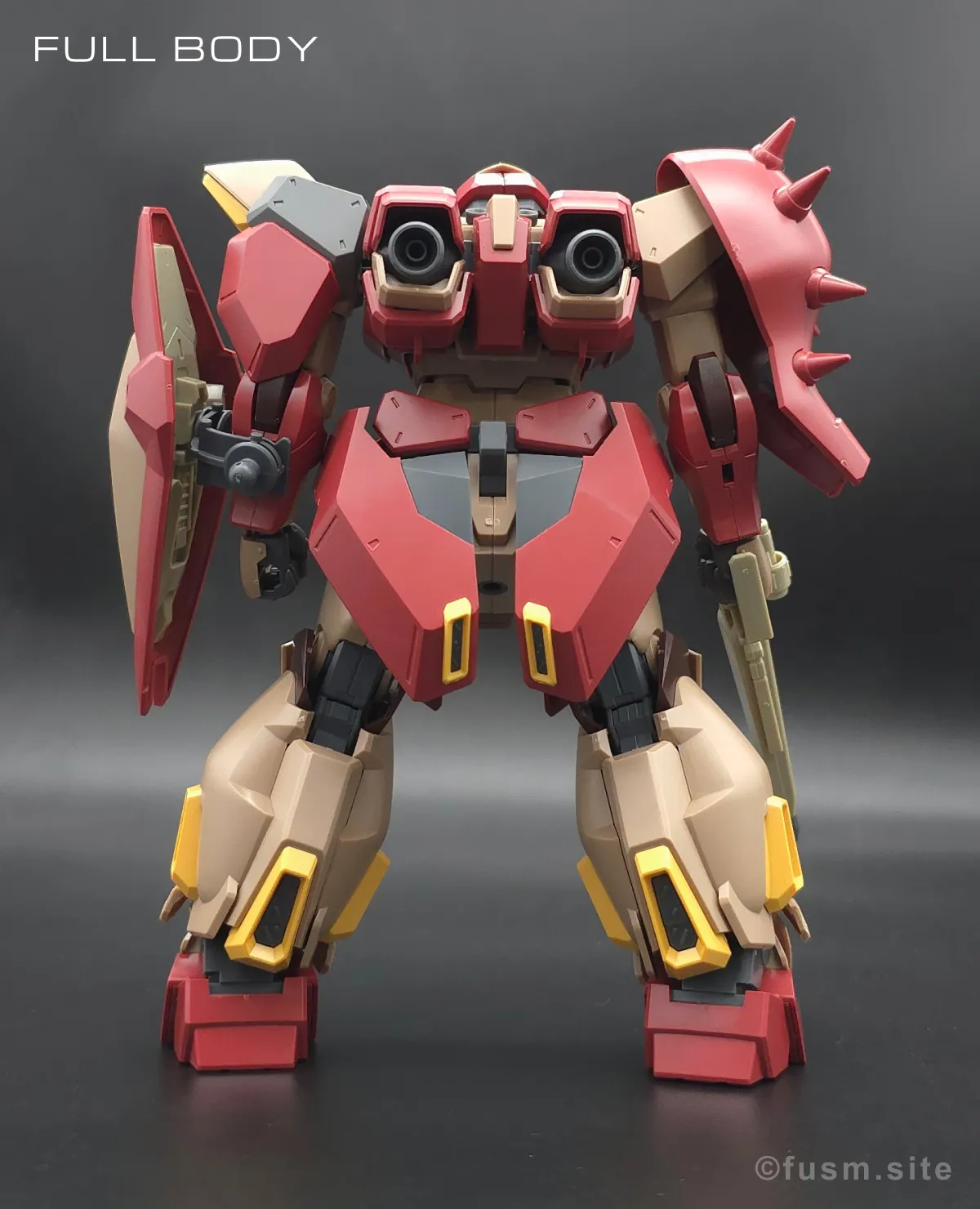 HG メッサーM01型 (ガウマン機) レビュー 多角的に見た全体の外観・素組み 04
