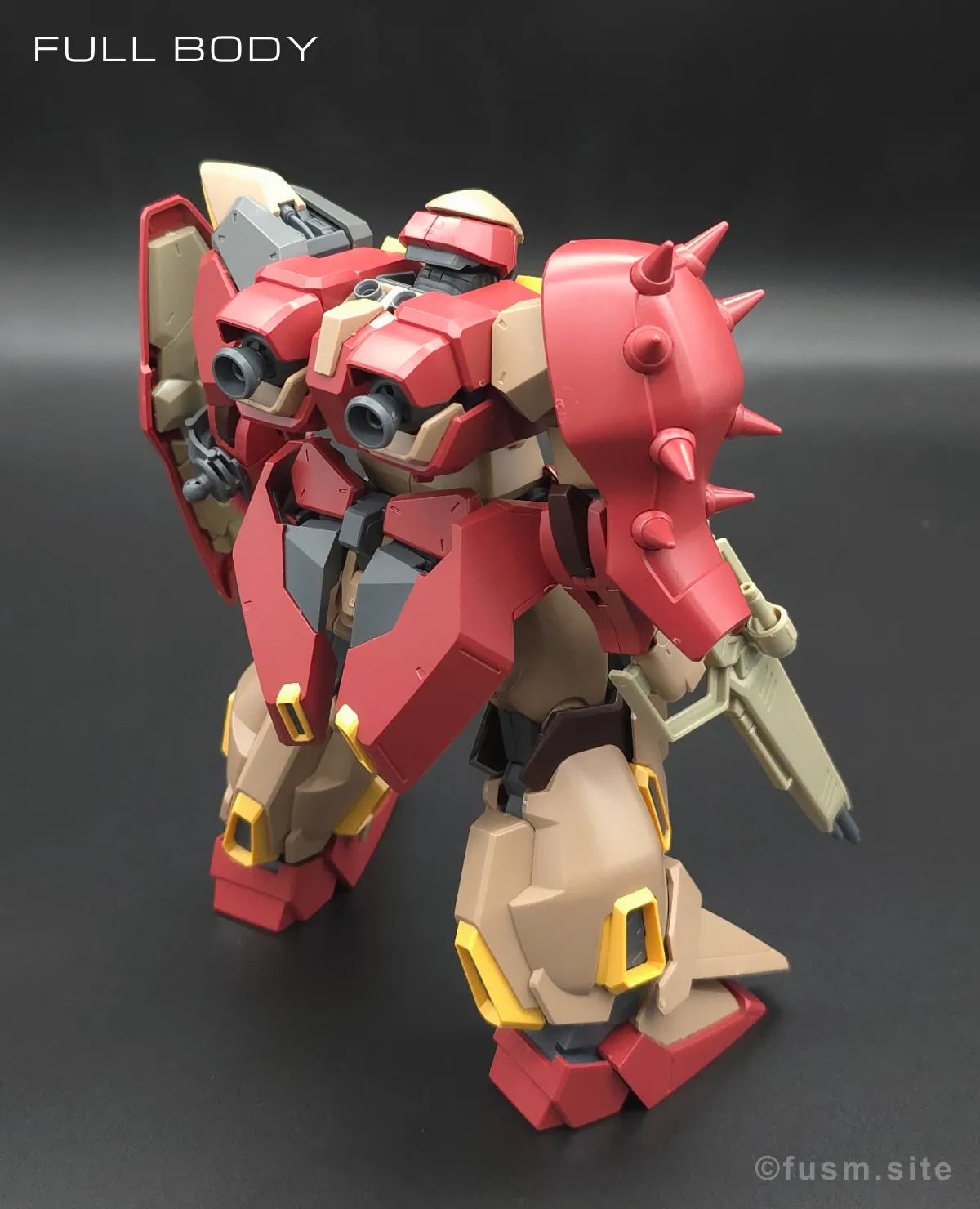 HG メッサーM01型 (ガウマン機) レビュー 多角的に見た全体の外観・素組み 05