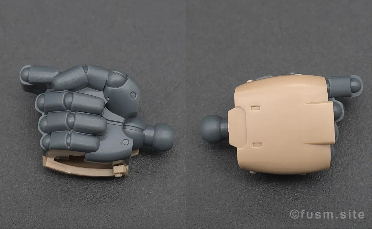 HG メッサーM01型 (ガウマン機) レビュー 付属品 04