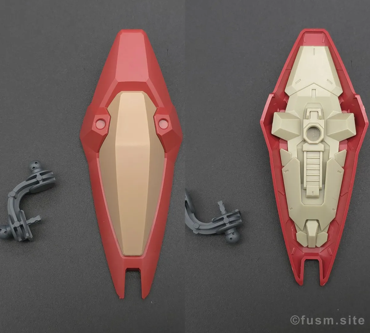 HG メッサーM01型 (ガウマン機) レビュー 付属品 05
