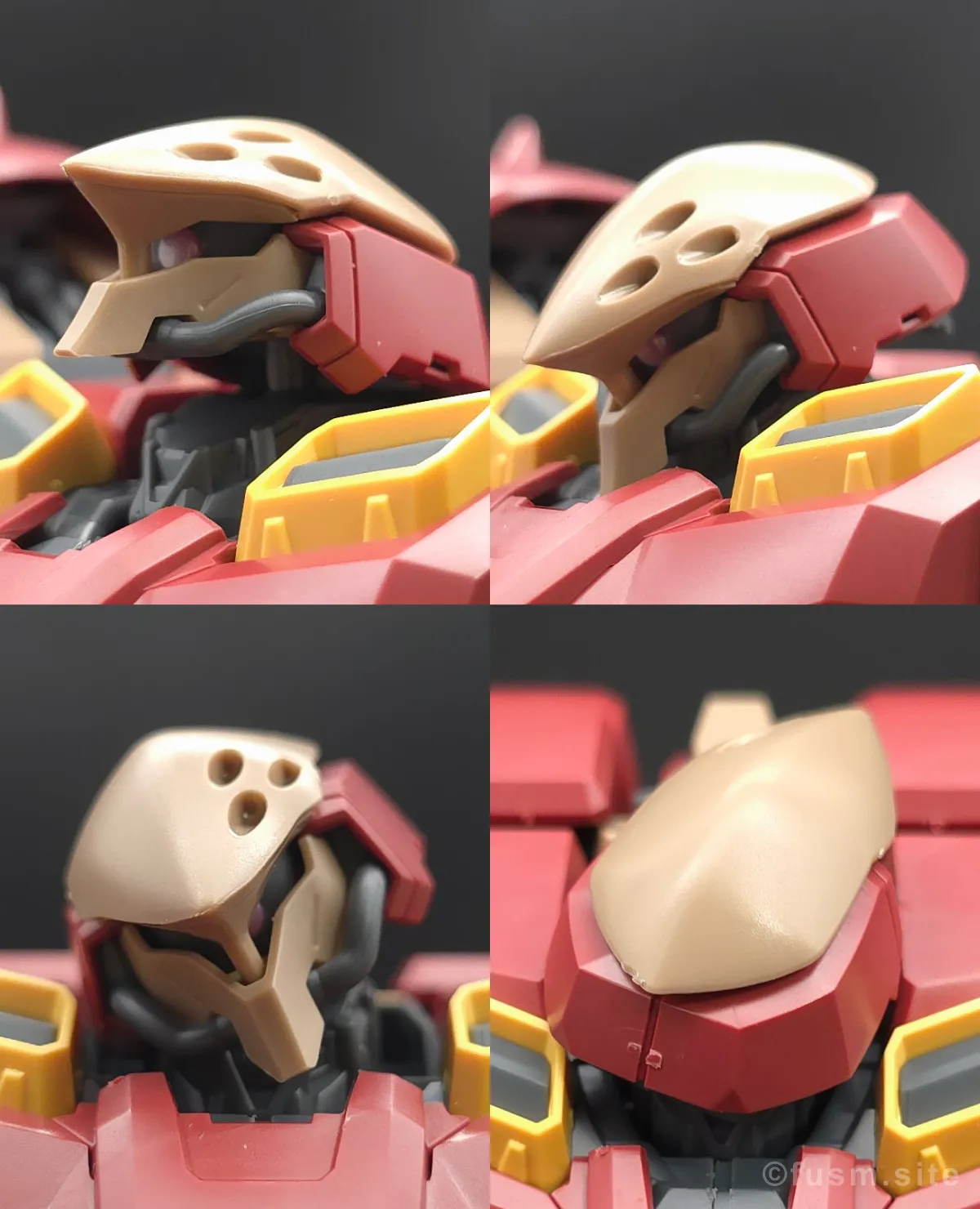 HG メッサーM01型 (ガウマン機) レビュー 頭部ディテール 可動域 01