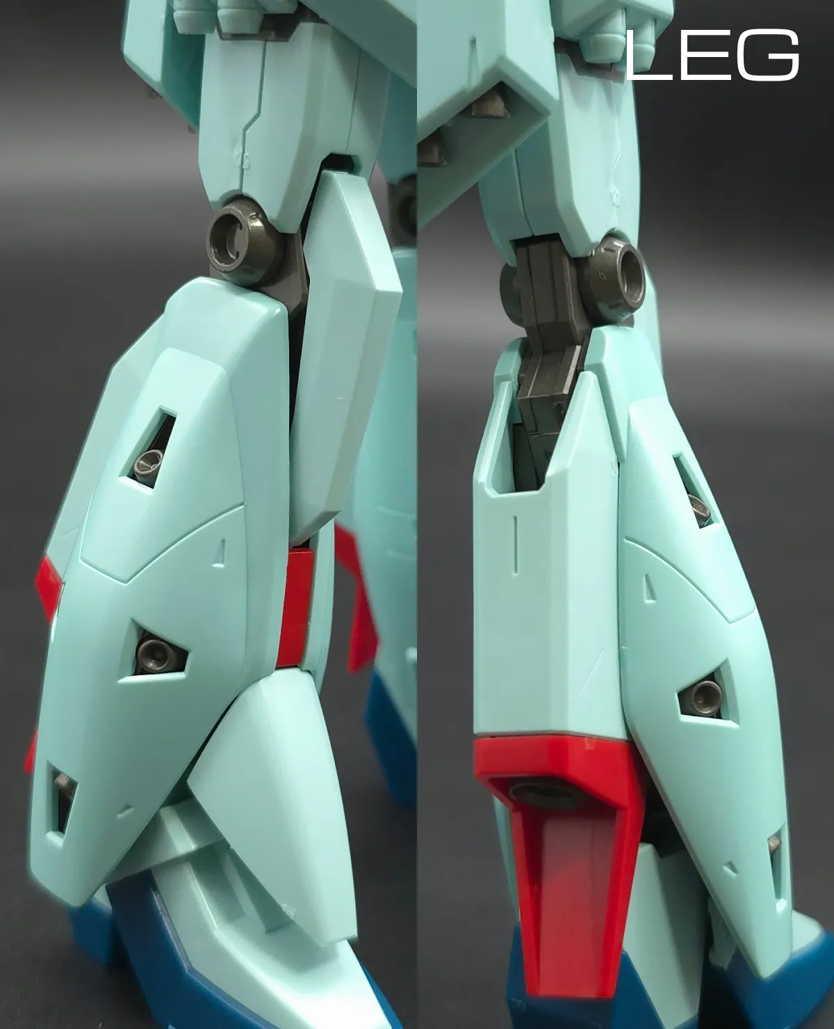 HGUC リ・ガズィ レビュー 改修 脚部ディテール 01