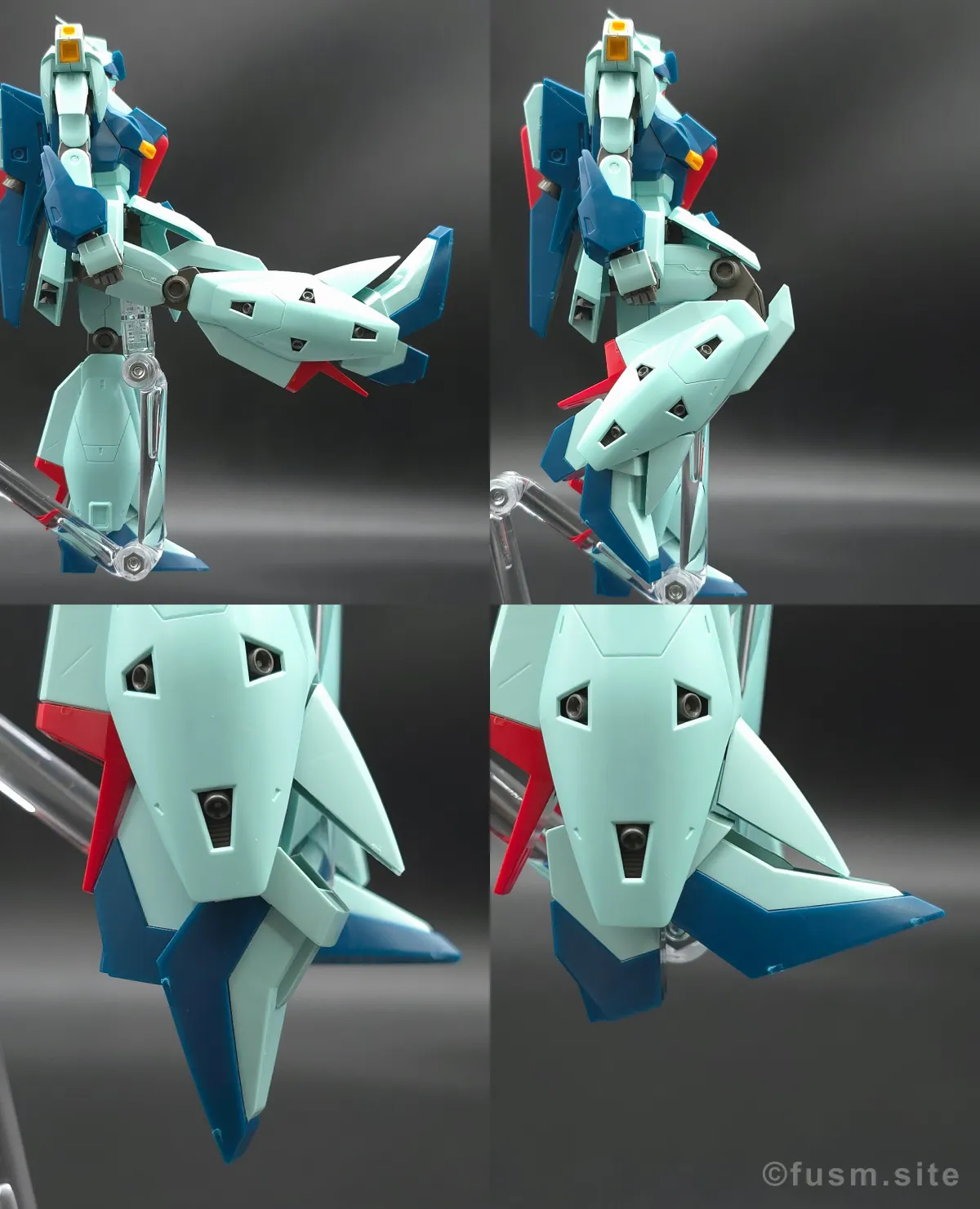 HGUC リ・ガズィ レビュー 改修 脚部ディテール 可動域 02