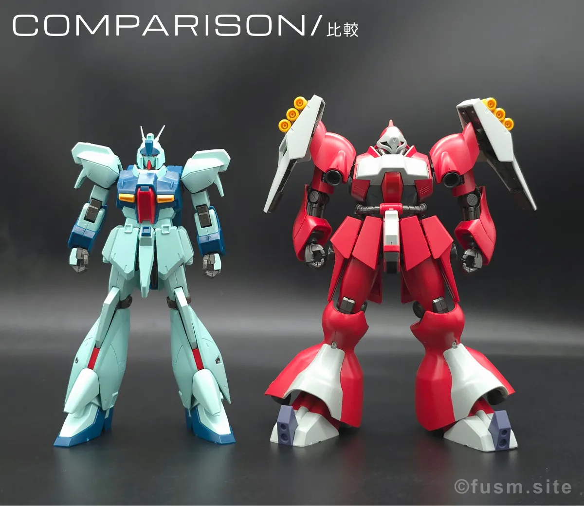 HGUC リ・ガズィ レビュー 改修 比較 01