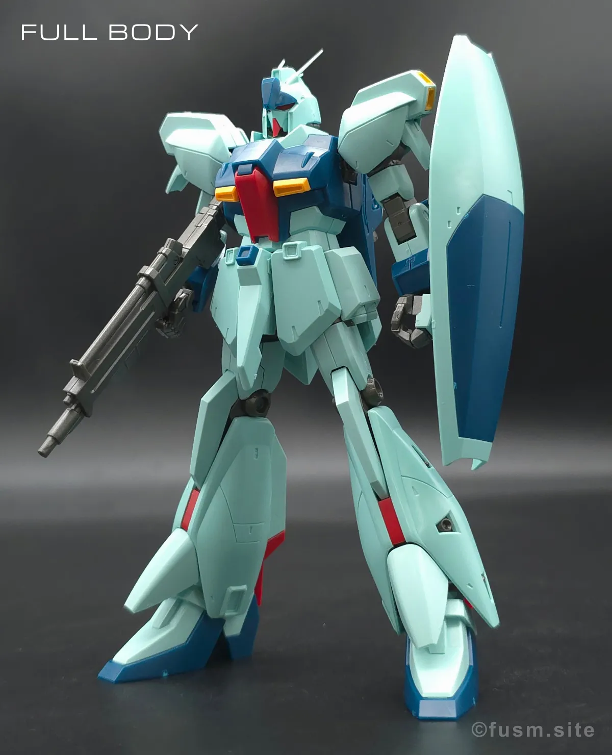 HGUC リ・ガズィ レビュー 改修 多角的に見た全体の外観・素組み 02