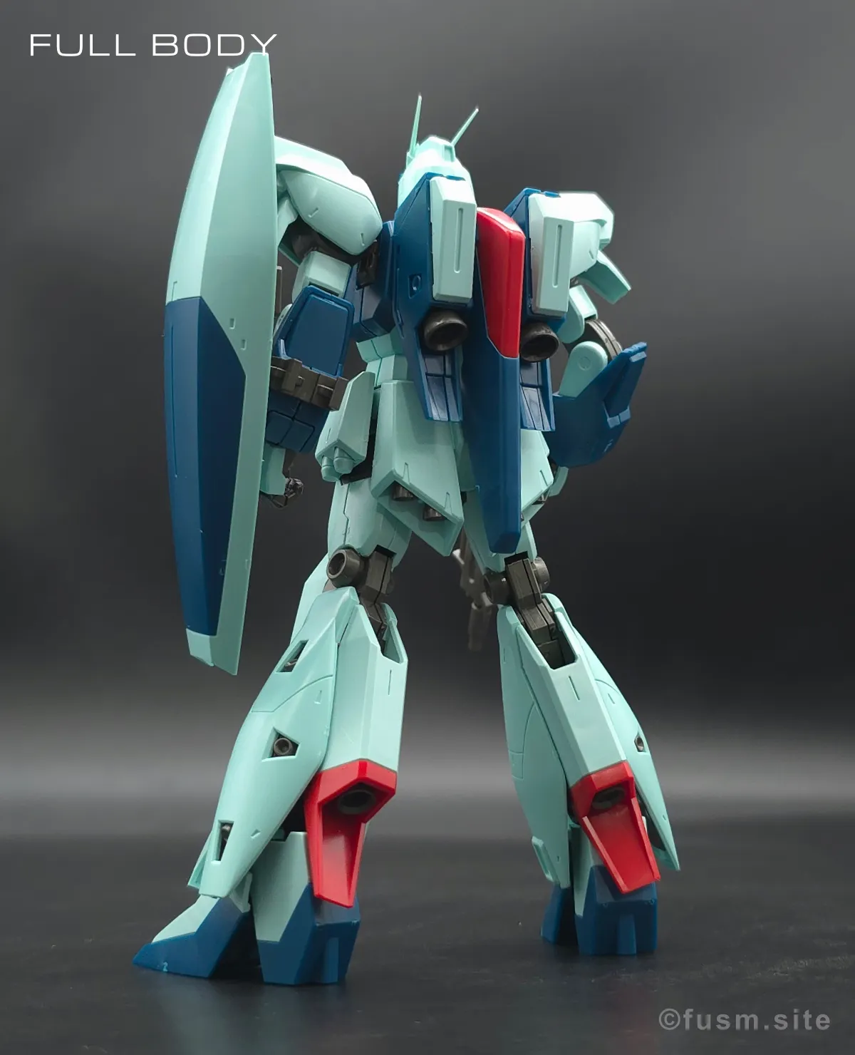 HGUC リ・ガズィ レビュー 改修 多角的に見た全体の外観・素組み 03