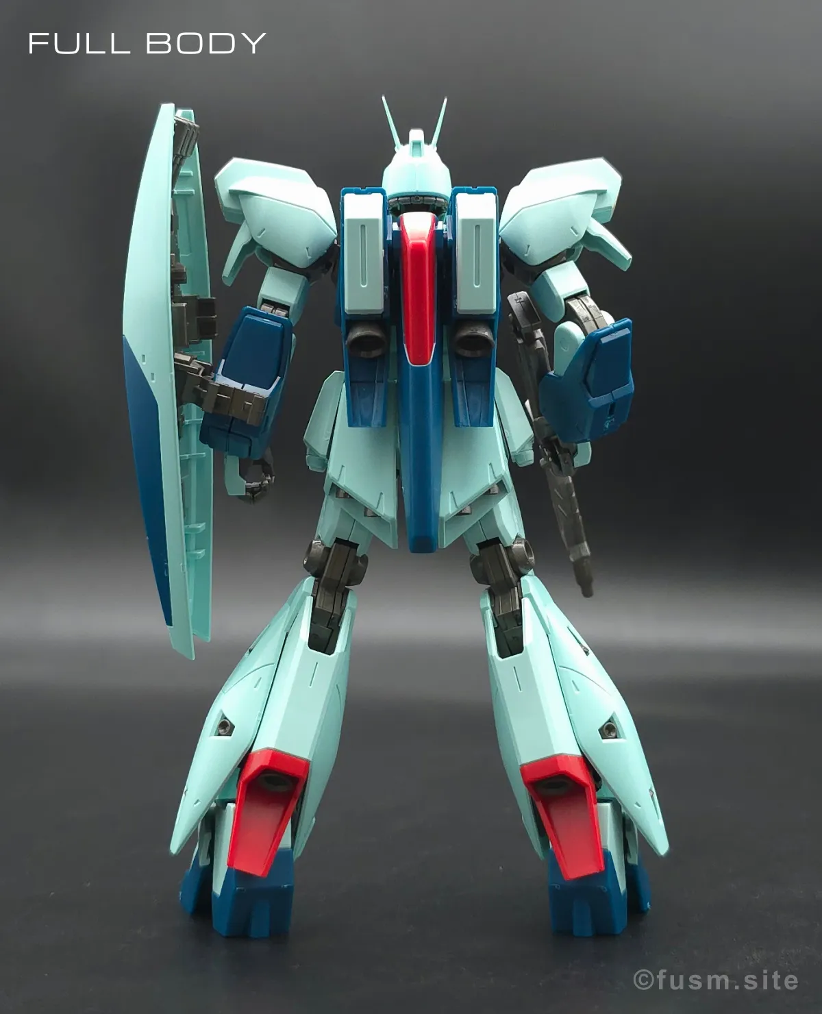 HGUC リ・ガズィ レビュー 改修 多角的に見た全体の外観・素組み 04