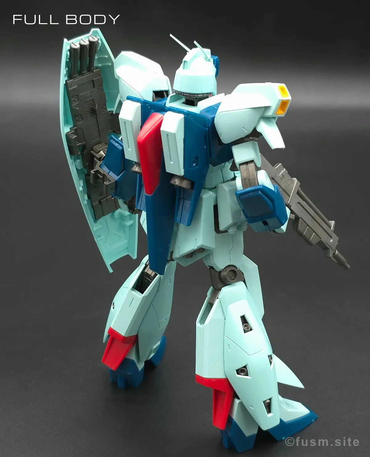 HGUC リ・ガズィ レビュー 改修 多角的に見た全体の外観・素組み 05