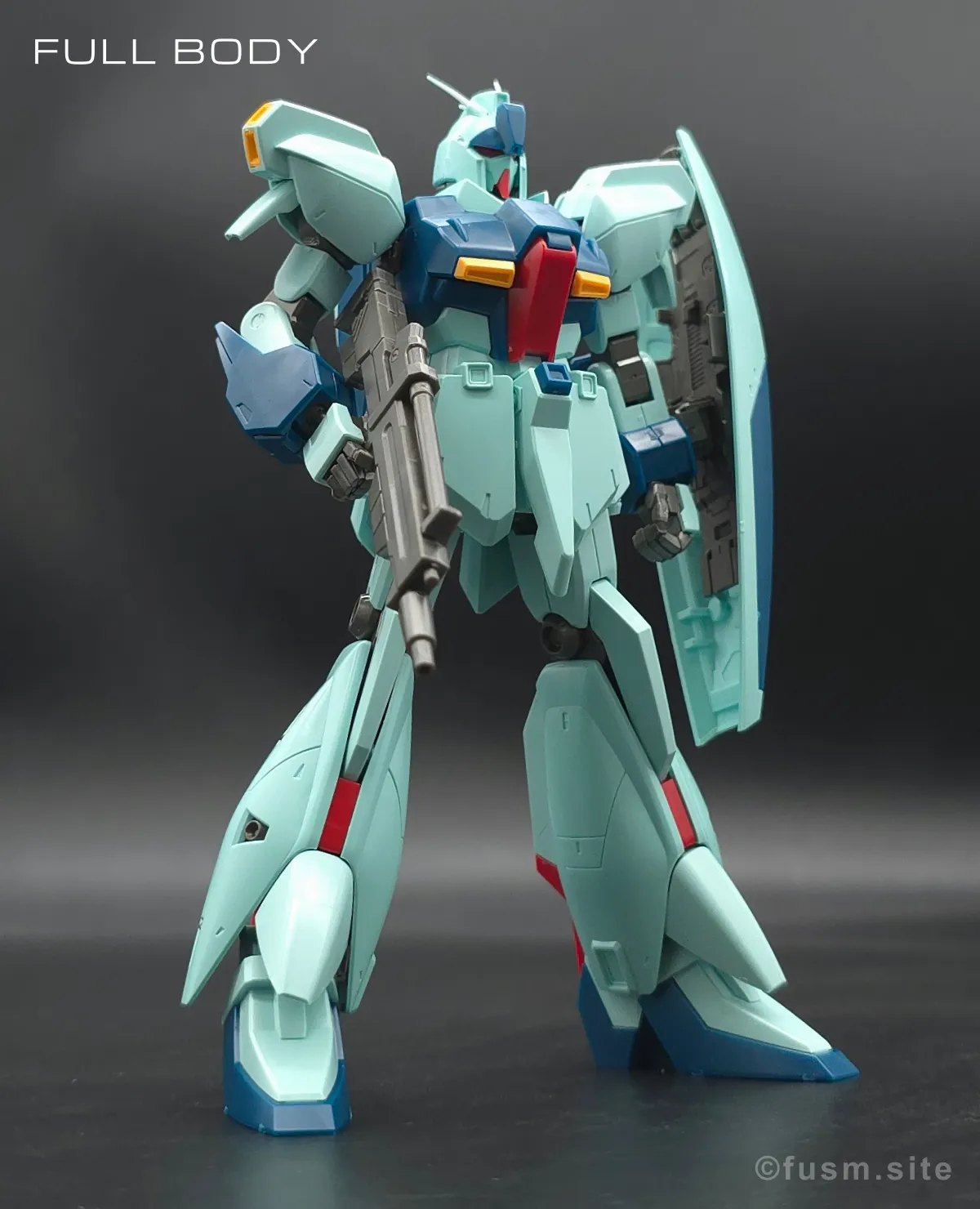 HGUC リ・ガズィ レビュー 改修 多角的に見た全体の外観・素組み 06