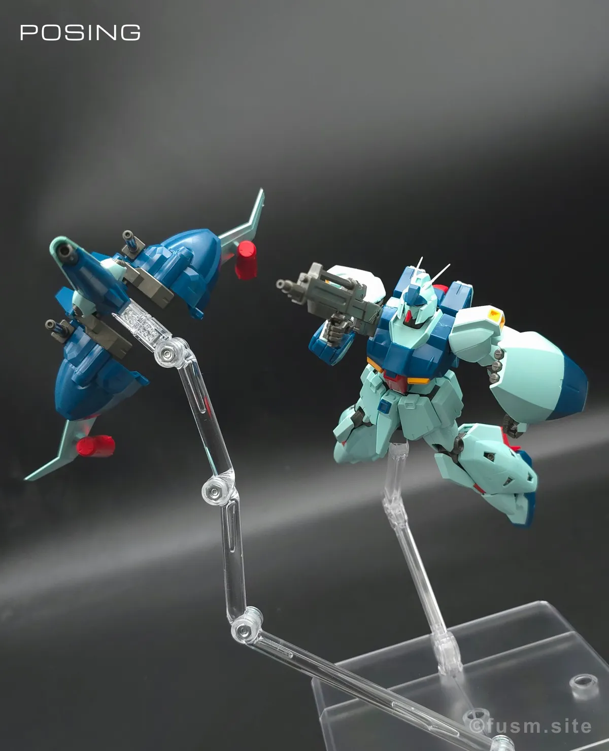 HGUC リ・ガズィ レビュー 改修 ポージング 07