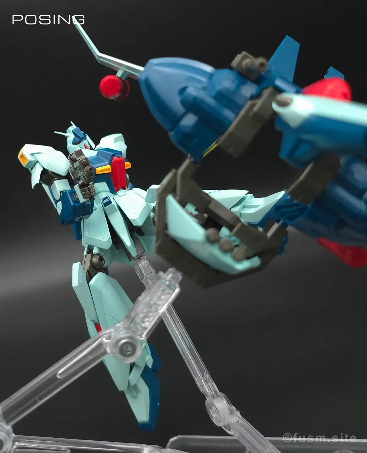 HGUC リ・ガズィ レビュー 改修 ポージング 08