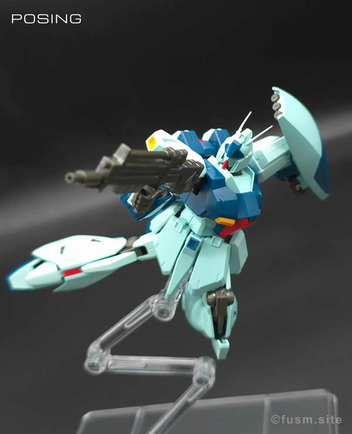 HGUC リ・ガズィ レビュー 改修 ポージング 10