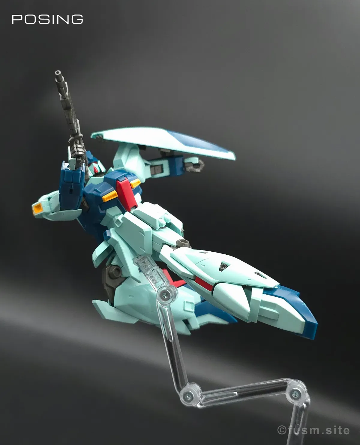 HGUC リ・ガズィ レビュー 改修 ポージング 11
