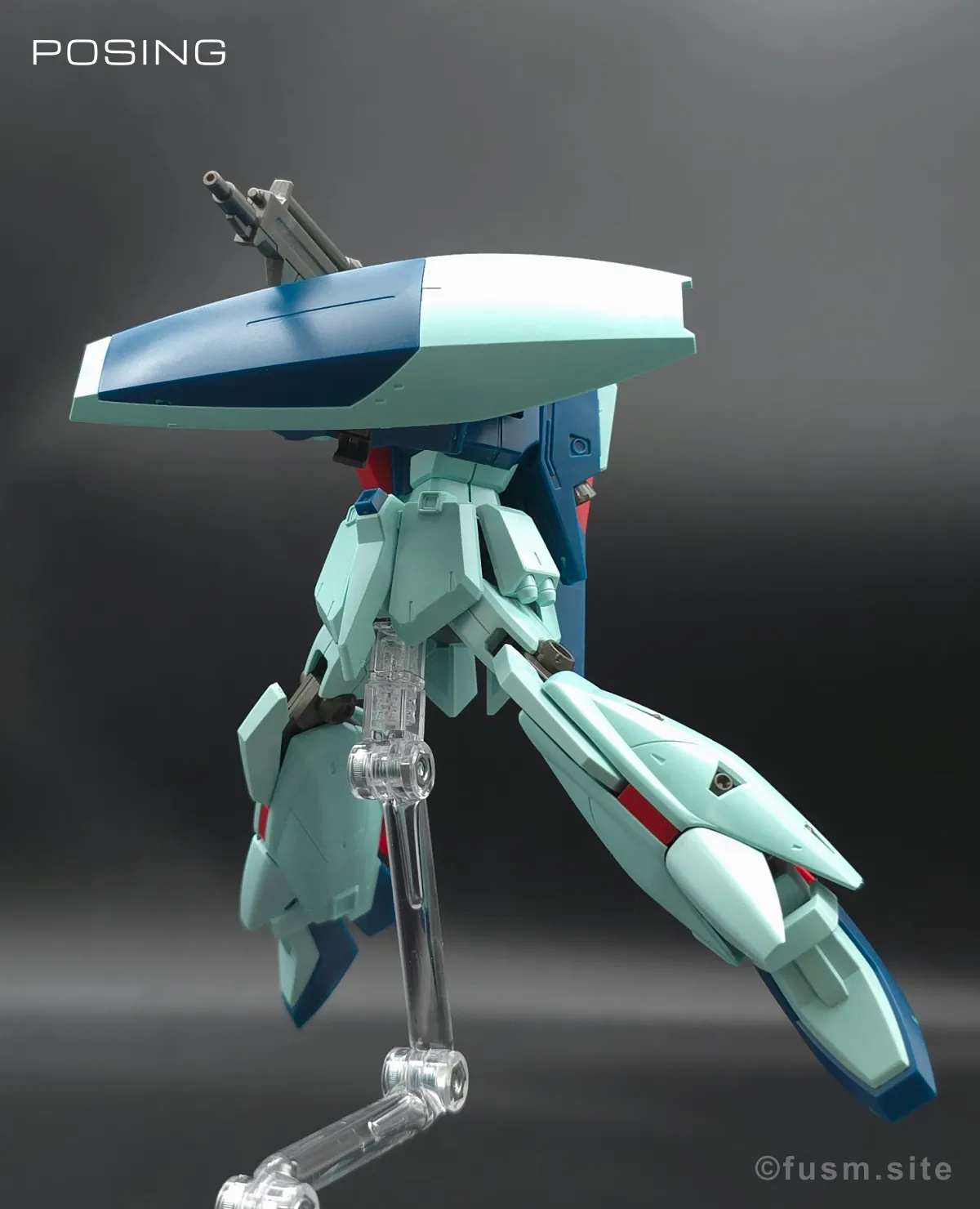 HGUC リ・ガズィ レビュー 改修 ポージング 13