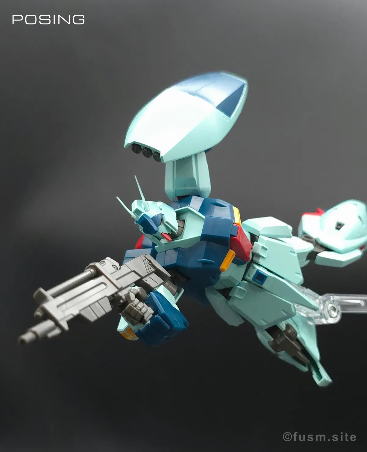 HGUC リ・ガズィ レビュー 改修 ポージング 14