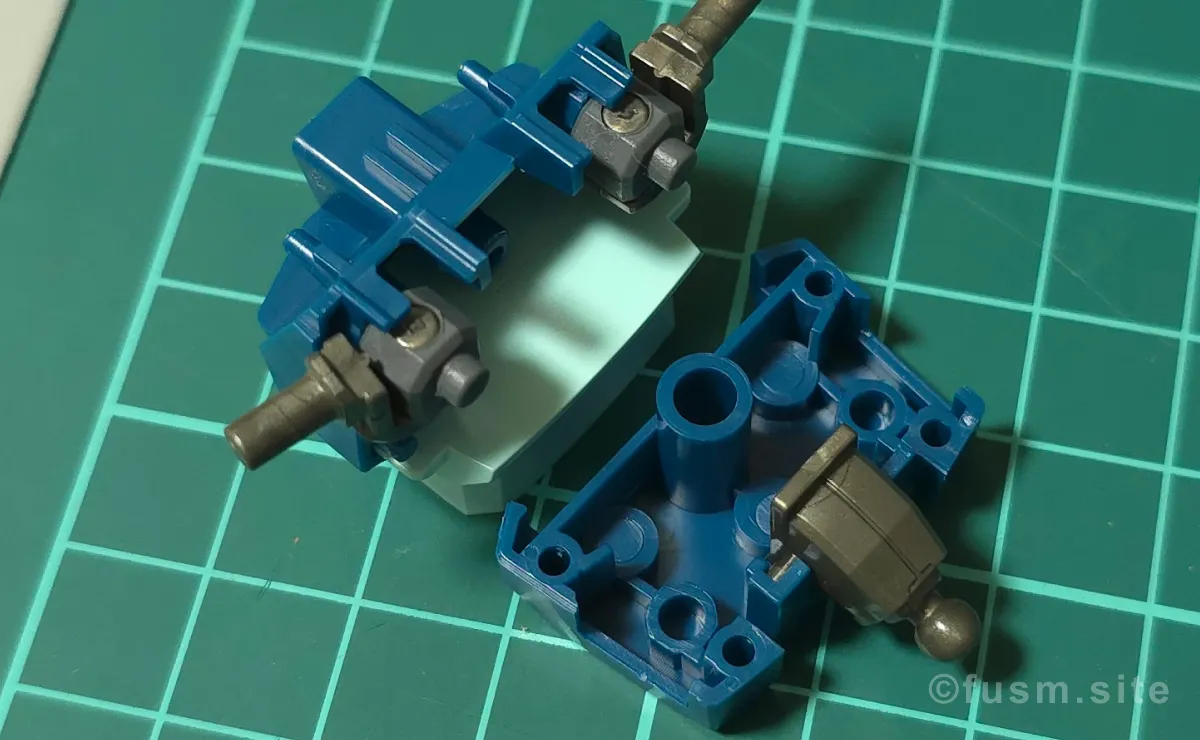 HGUC リ・ガズィ レビュー 改修 パーツ・構造・組み立て 01