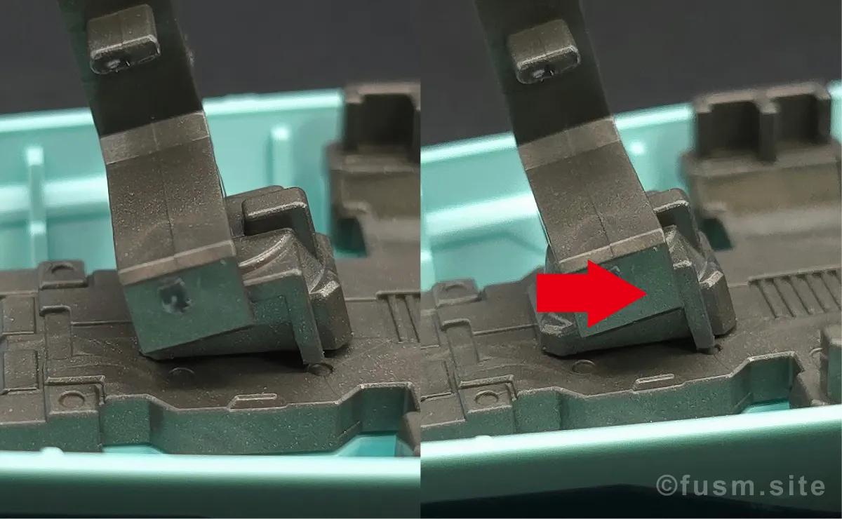 HGUC リ・ガズィ レビュー 改修 付属品 09