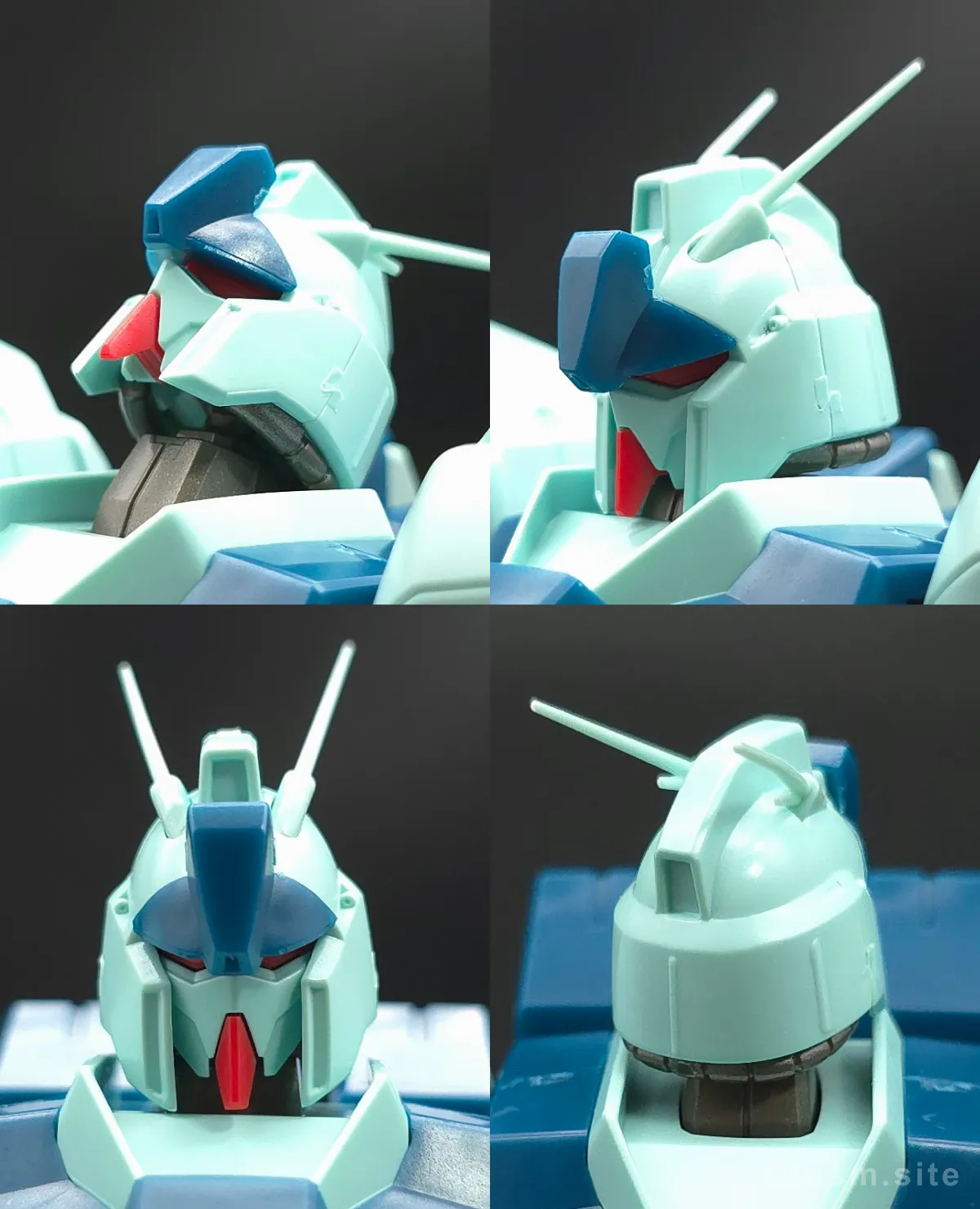 HGUC リ・ガズィ レビュー 改修 頭部ディテール 可動域 01