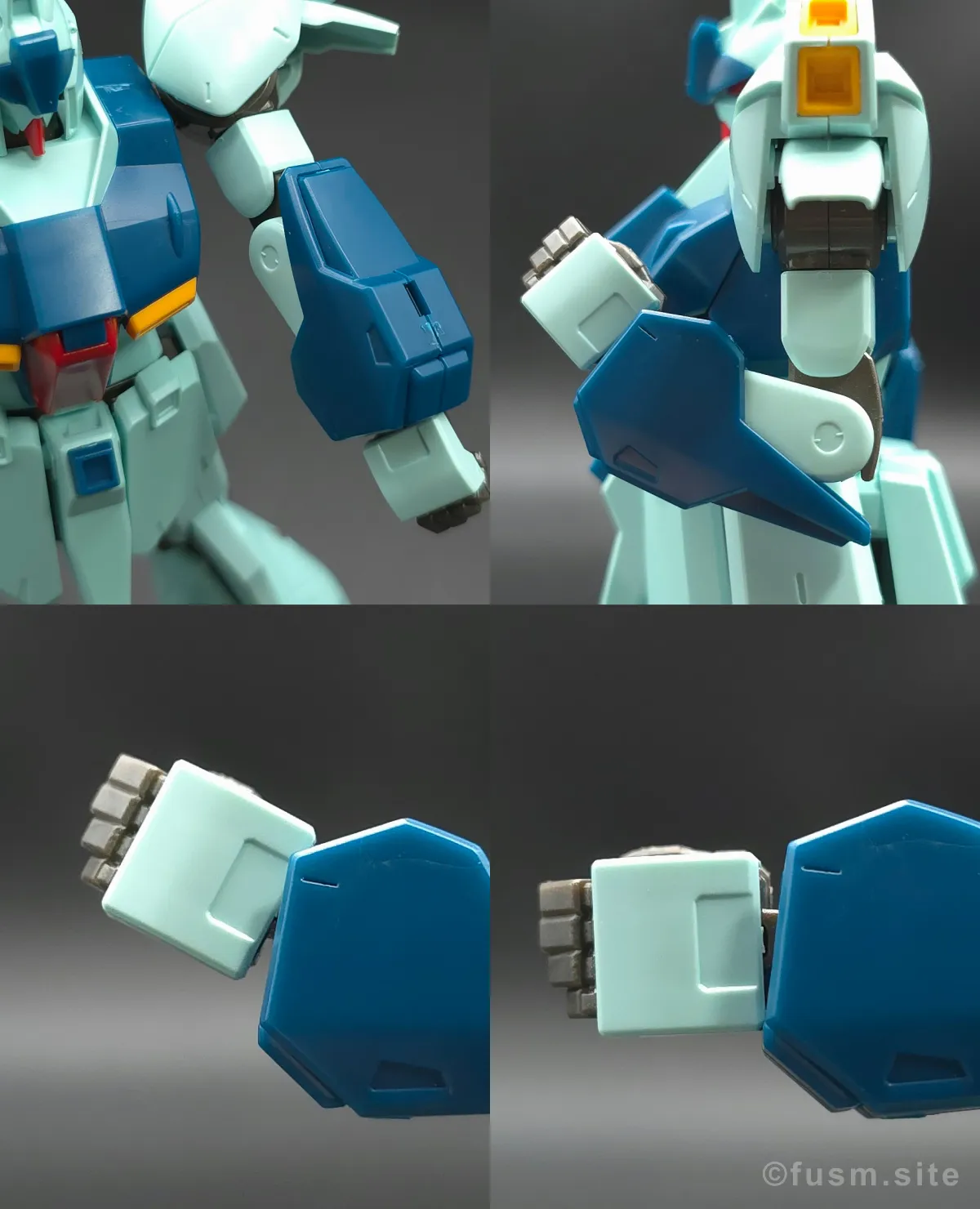 HGUC リ・ガズィ レビュー 改修 肩ディテール 腕部ディテール 可動域 01