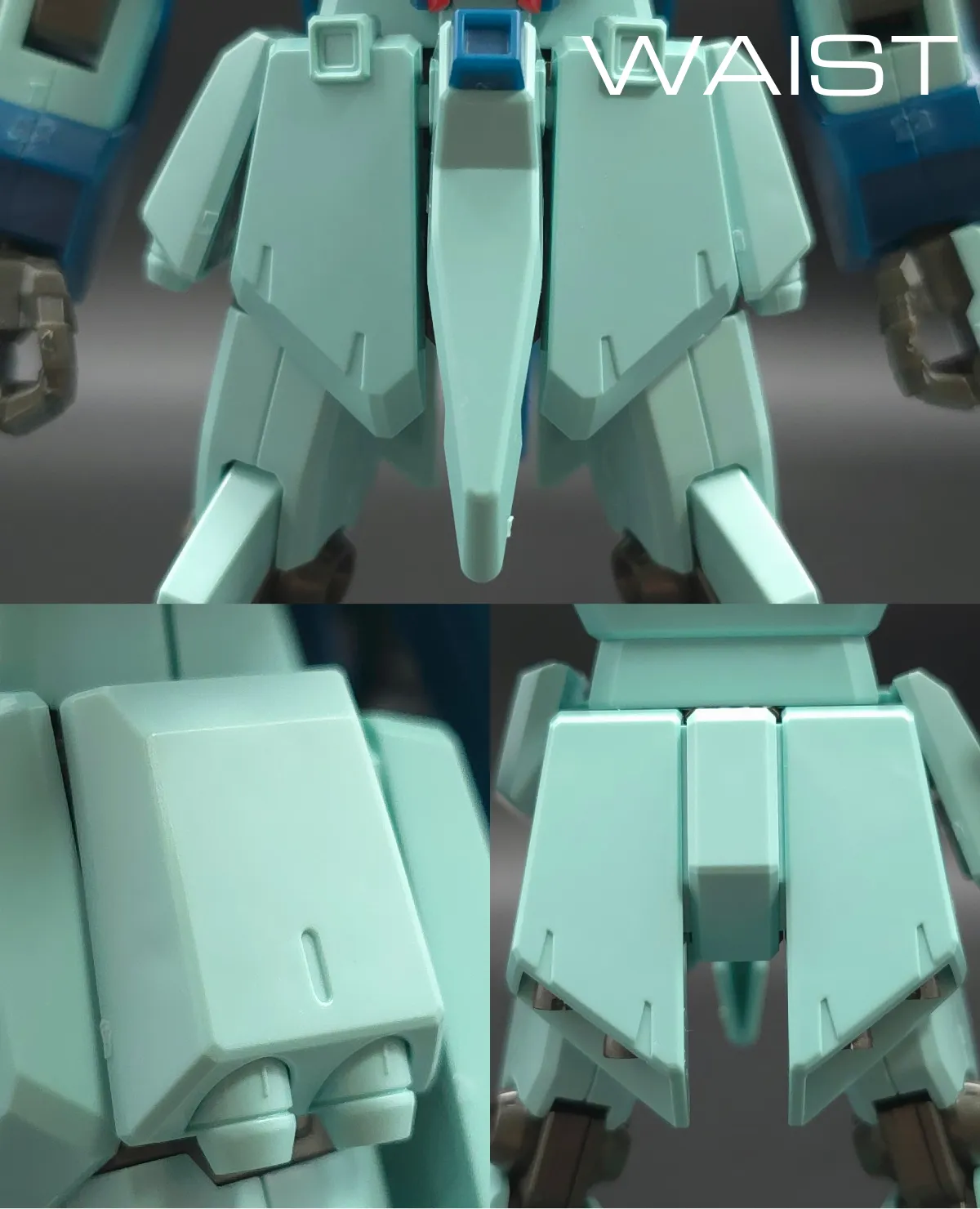 HGUC リ・ガズィ レビュー 改修 胴体ディテール 02