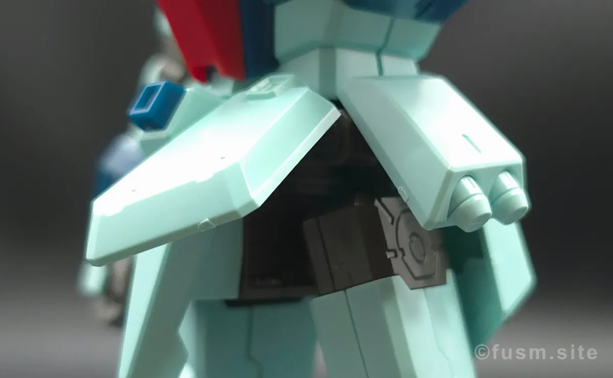 HGUC リ・ガズィ レビュー 改修 胴体ディテール 可動域 02