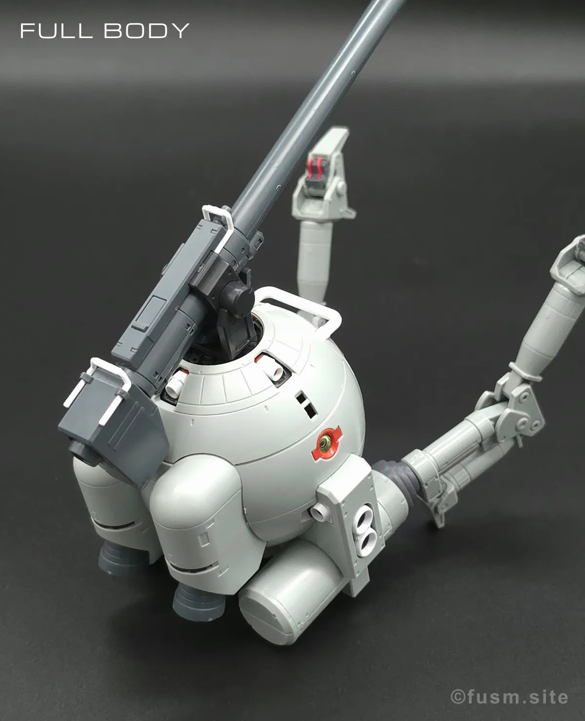 MG ボール Ver.Ka レビュー 多角的に見た全体の外観・素組み 05