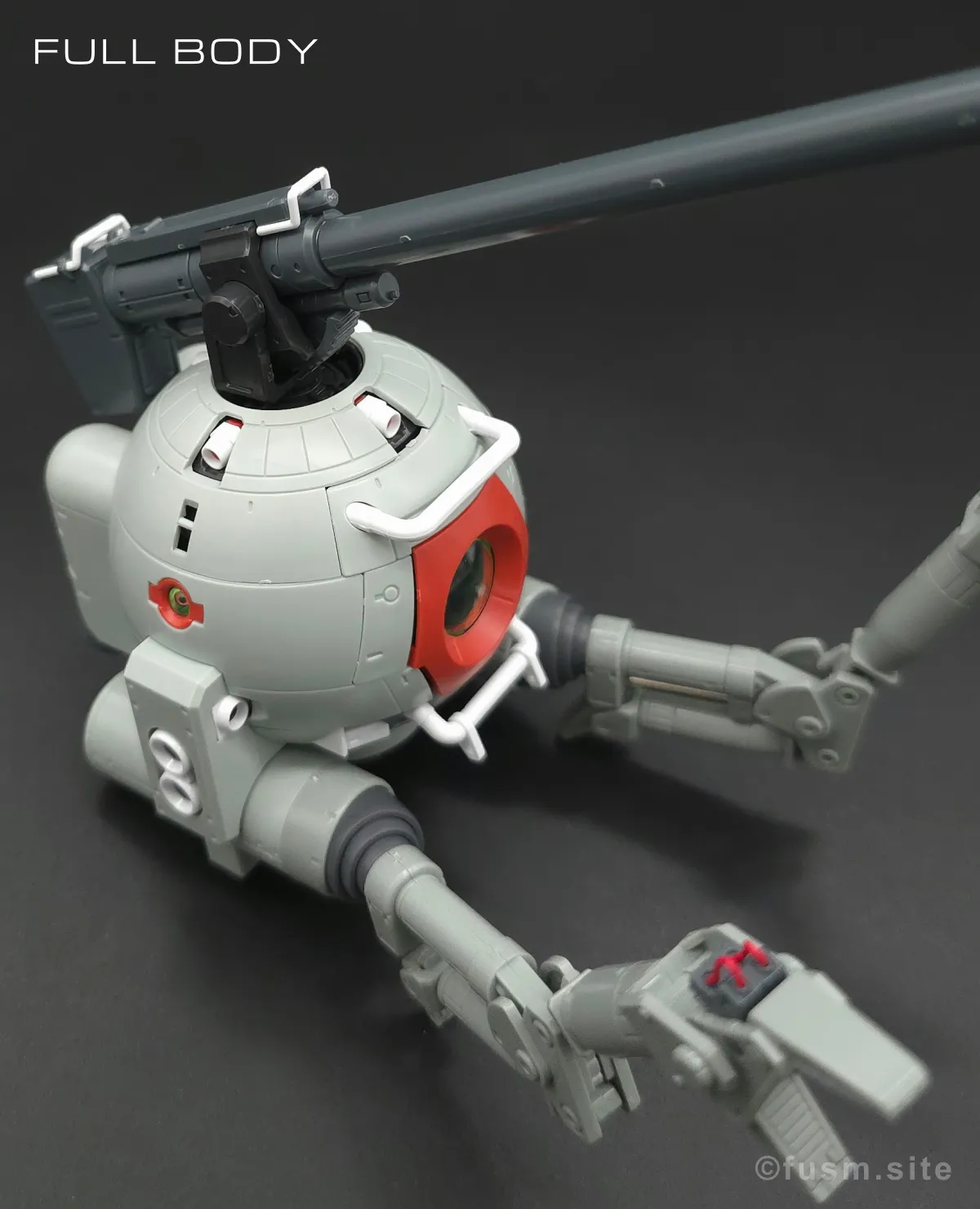 MG ボール Ver.Ka レビュー 多角的に見た全体の外観・素組み 06