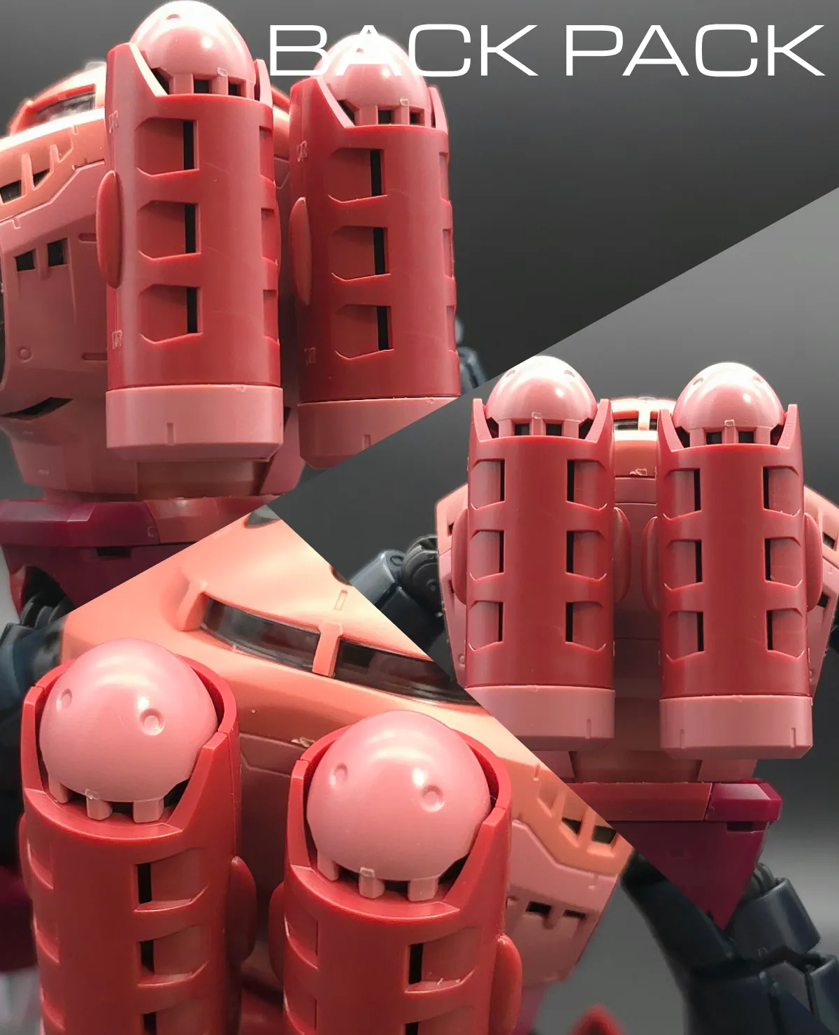 RG MSM-07S シャア専用ズゴック レビュー バックパックレビュー 01