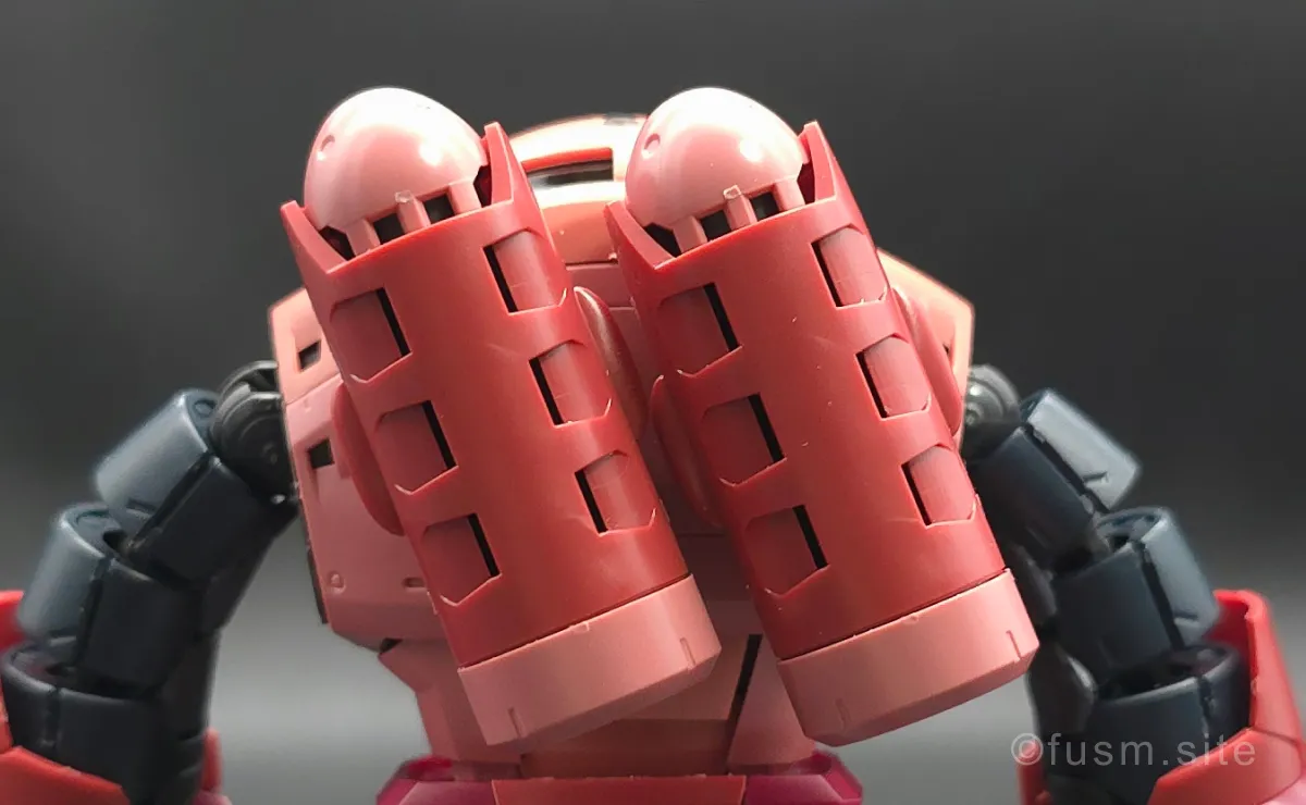 RG MSM-07S シャア専用ズゴック レビュー バックパックレビュー 可動域 01