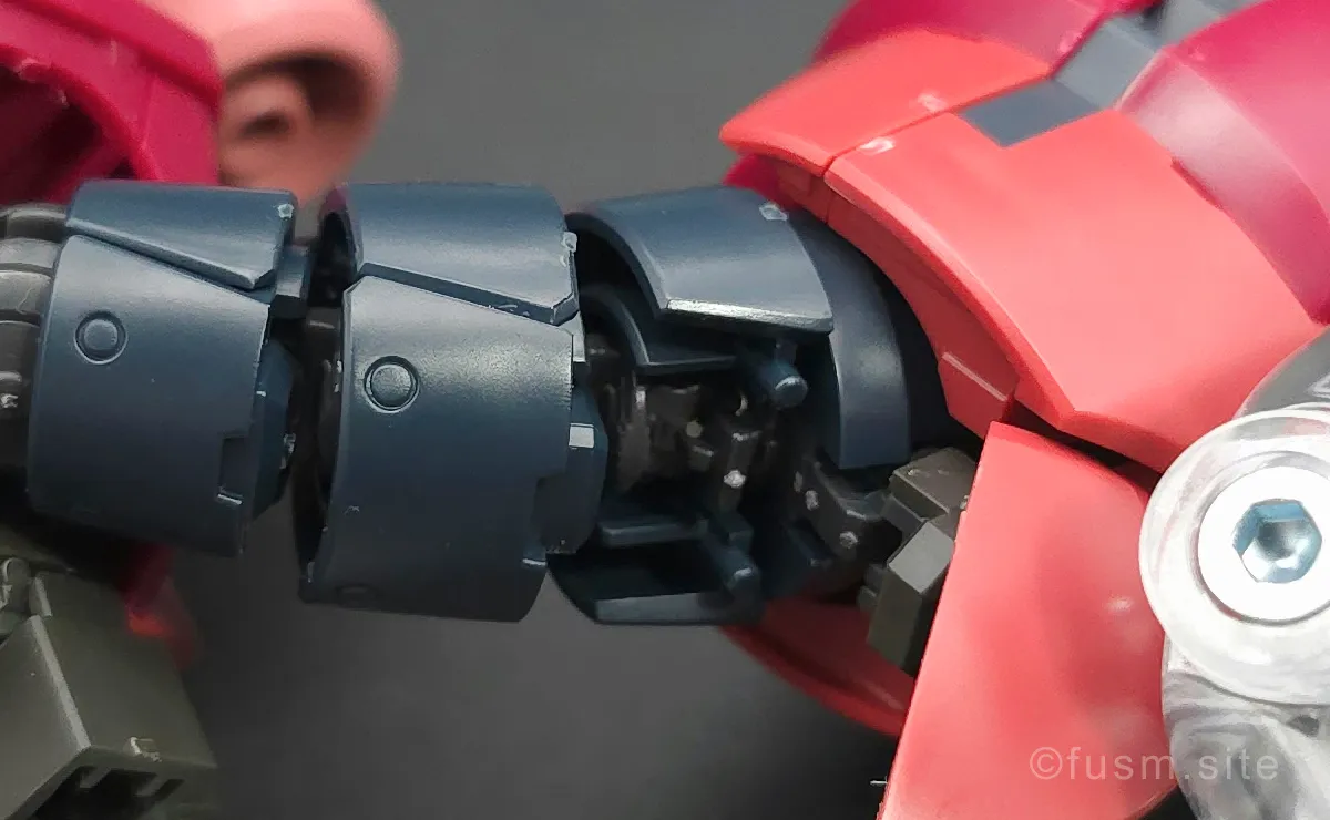 RG MSM-07S シャア専用ズゴック レビュー 耐久力が弱い箇所 01