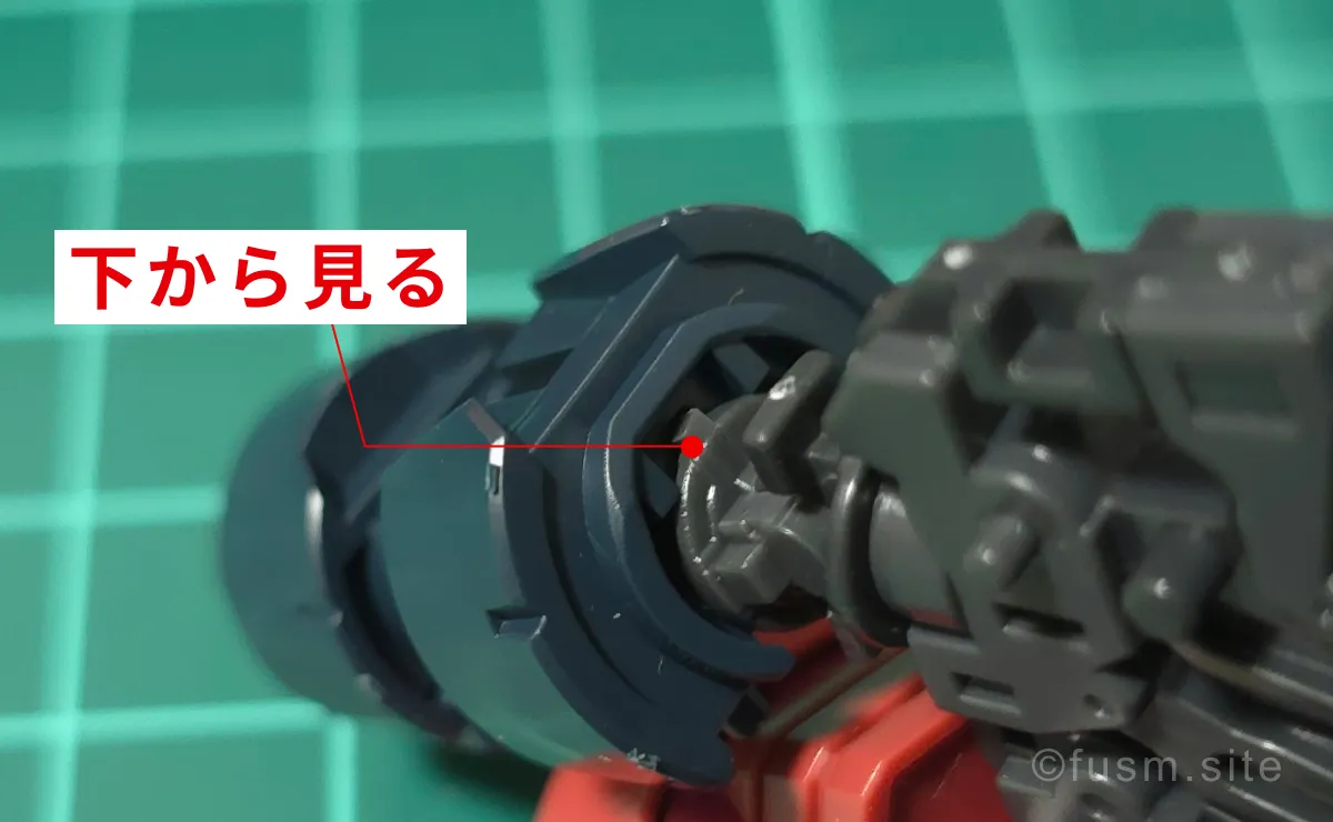 RG MSM-07S シャア専用ズゴック レビュー パーツ・構造・組み立て 01