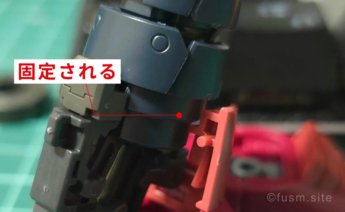 RG MSM-07S シャア専用ズゴック レビュー パーツ・構造・組み立て 02