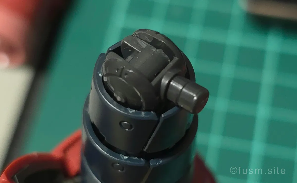 RG MSM-07S シャア専用ズゴック レビュー パーツ・構造・組み立て 03