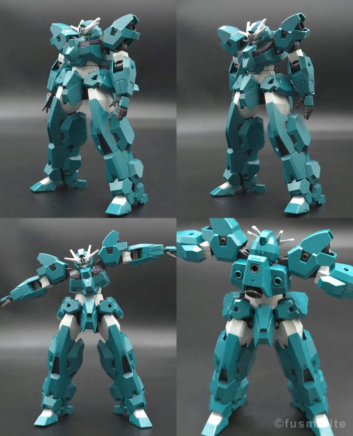 HG ガンダムルブリスウル レビュー 胴体ディテール 可動域