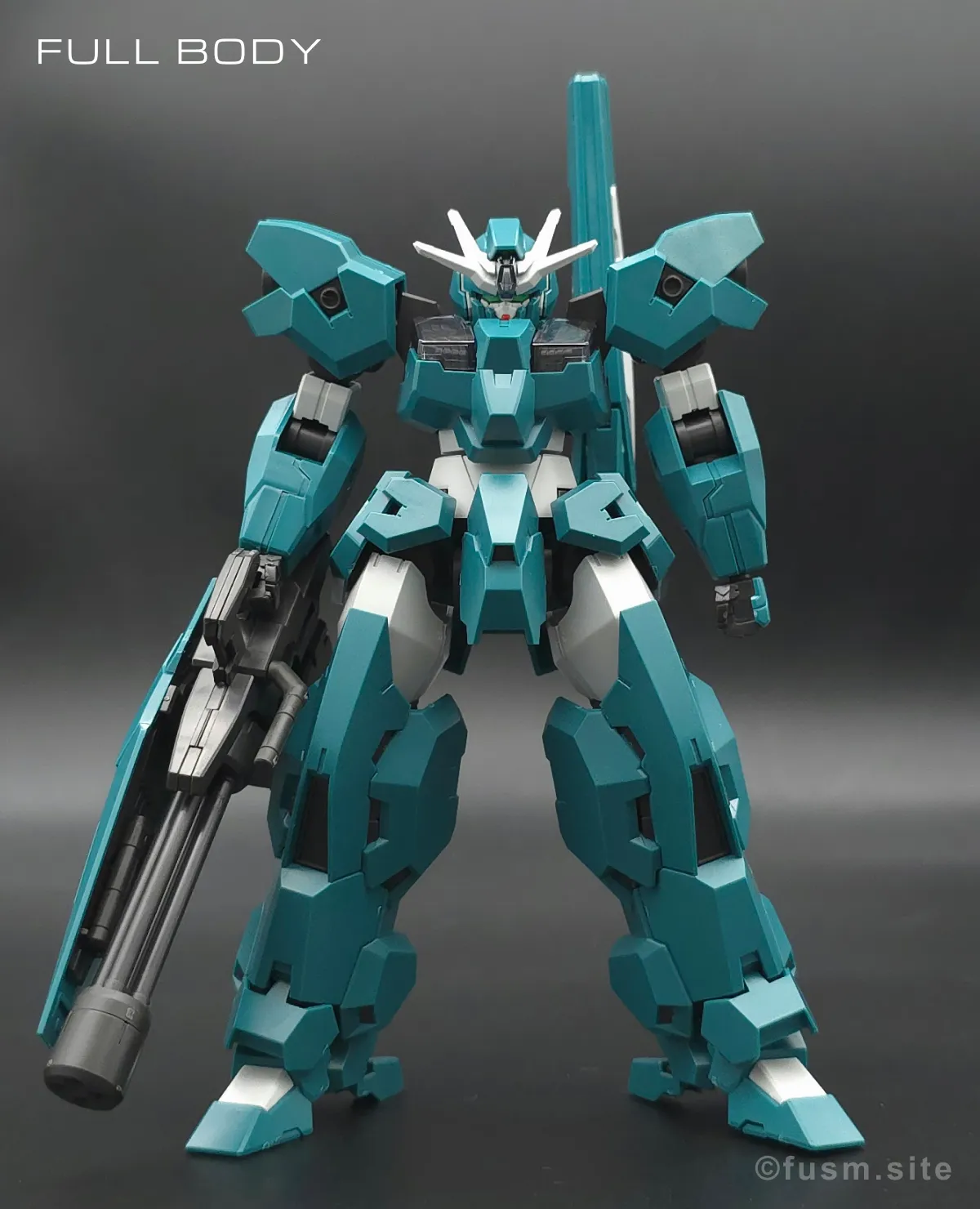 HG ガンダムルブリスウル レビュー 多角的に見た全体の外観・素組み 01