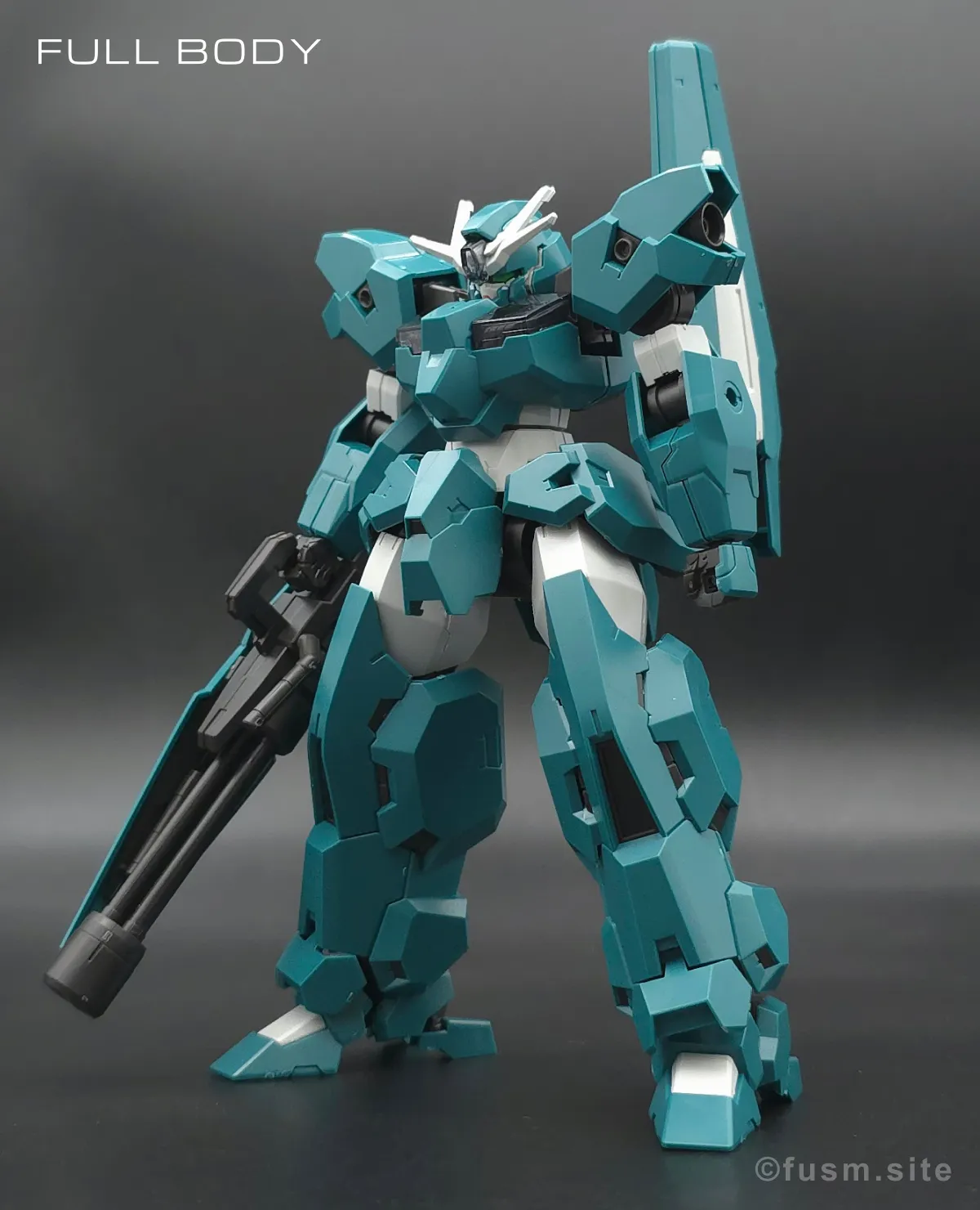 HG ガンダムルブリスウル レビュー 多角的に見た全体の外観・素組み 02