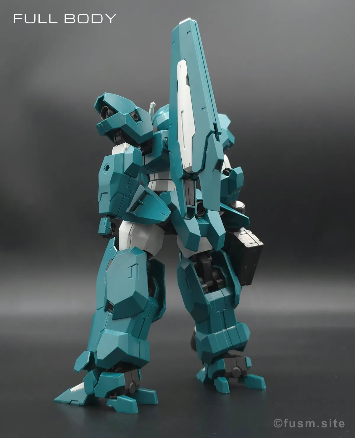 HG ガンダムルブリスウル レビュー 多角的に見た全体の外観・素組み 03