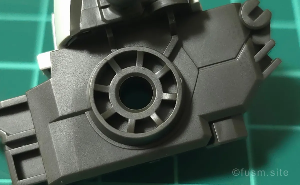 HG ガンダムルブリスウル レビュー パーツ・構造・組み立て 06