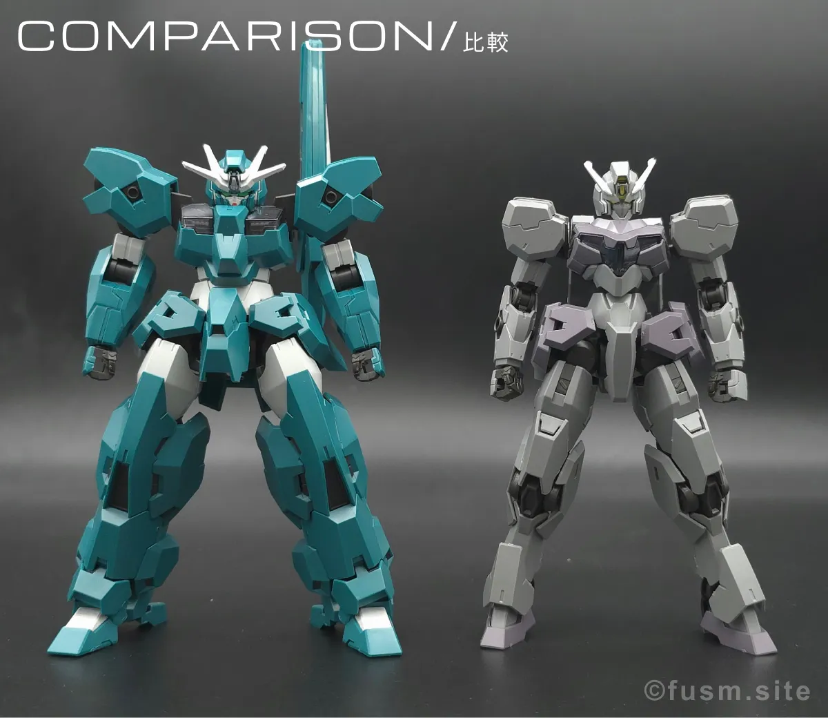 HG ガンダムルブリスウル レビュー 比較 01
