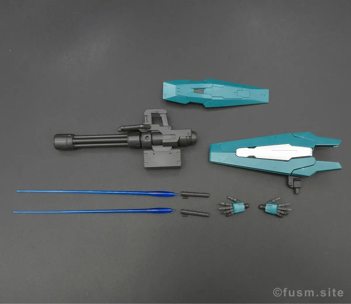 HG ガンダムルブリスウル レビュー 付属品