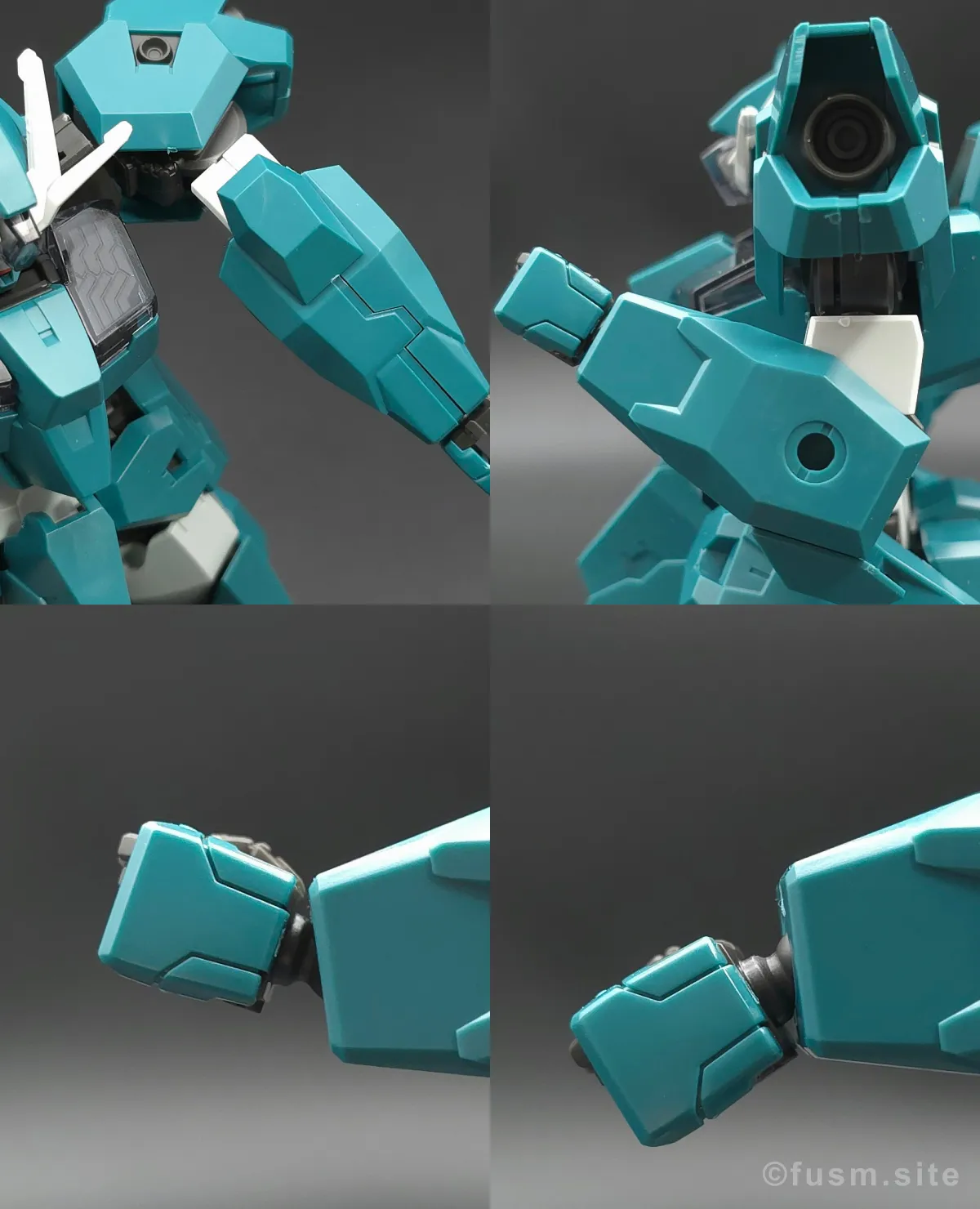 HG ガンダムルブリスウル レビュー 腕部ディテール 可動域 01
